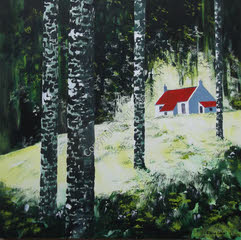 Retreat Cottage in Summer